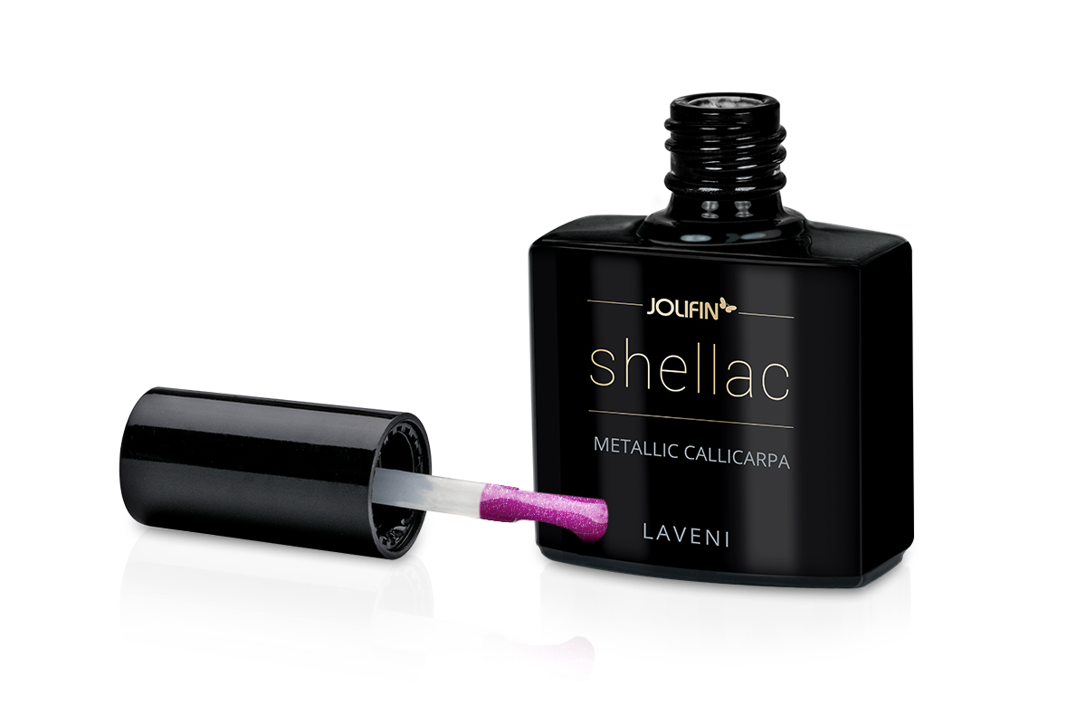 Jolifin LAVENI Shellac - metallic callicarpa 10ml