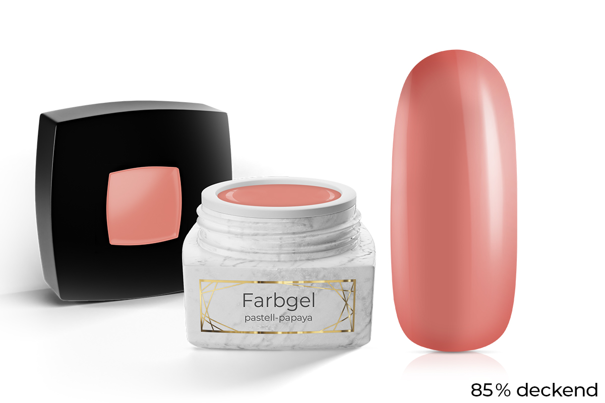 Jolifin LAVENI PRO Farbgel - pastell-papaya 5ml