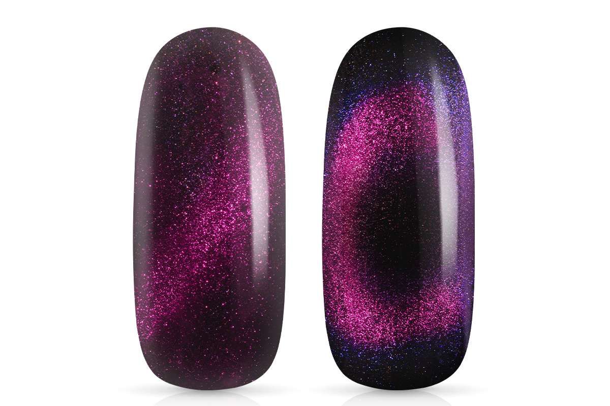 Jolifin LAVENI Shellac PeelOff - Cat-Eye 9D berry 10ml