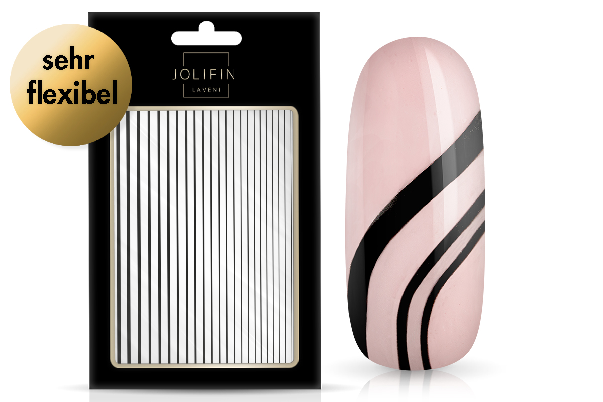Jolifin LAVENI XL Sticker - Stripes black