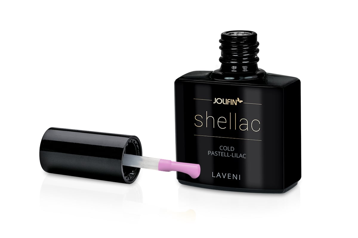 Jolifin LAVENI Shellac - cold pastel-lilac 10ml