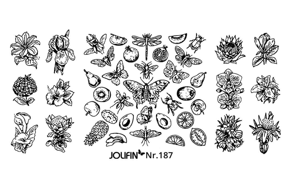 Jolifin Stamping stencil - No. 187