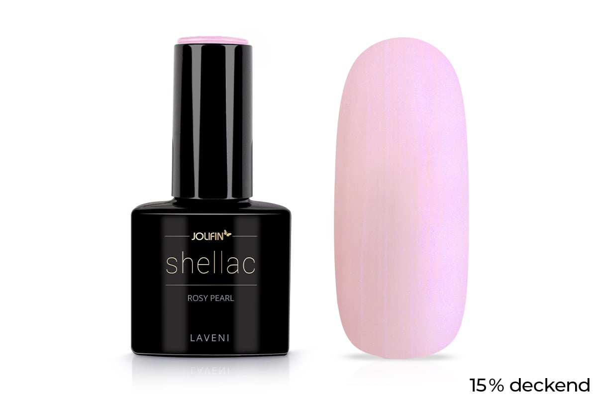 Jolifin LAVENI Shellac - rosy pearl 10ml