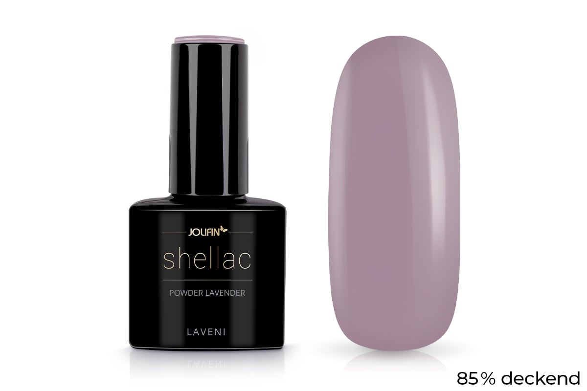 Jolifin LAVENI Shellac - powder lavender 10ml