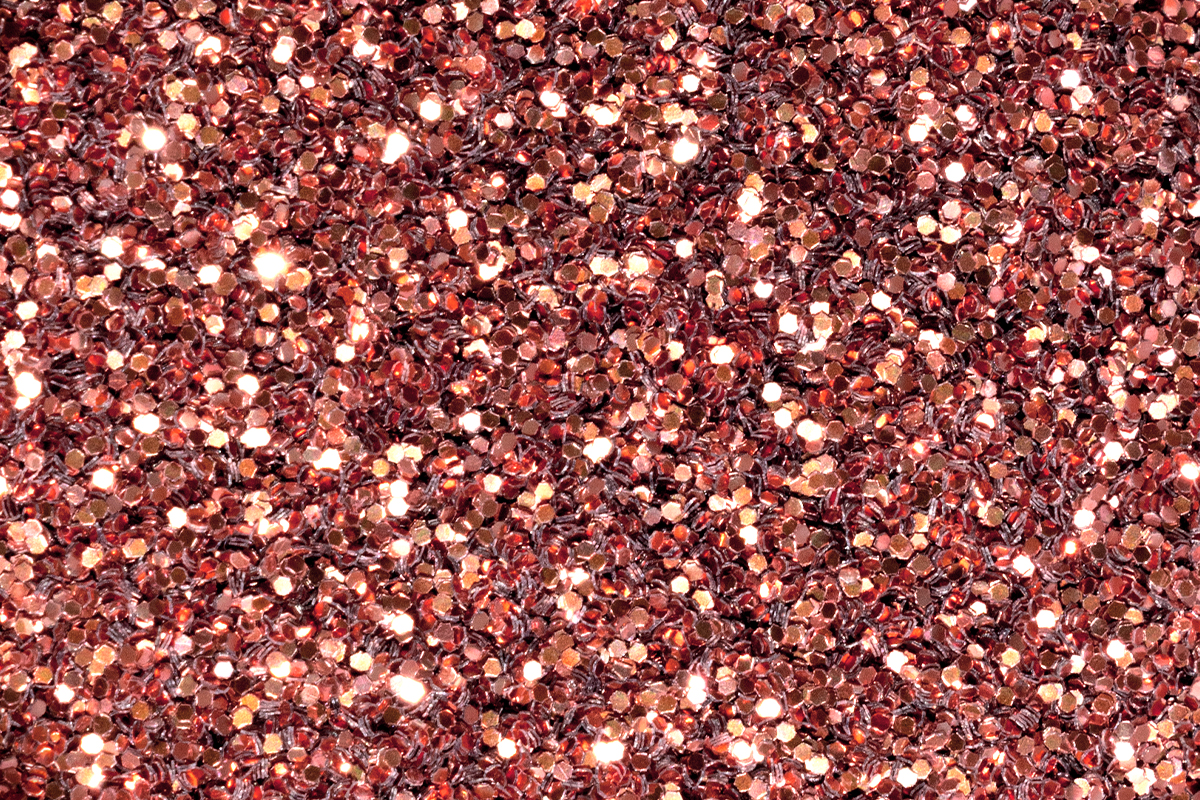 Jolifin organic glitter powder - copper