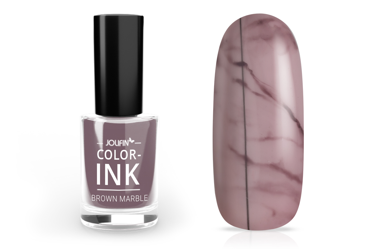 Jolifin Colour-Ink - brown marble 6ml