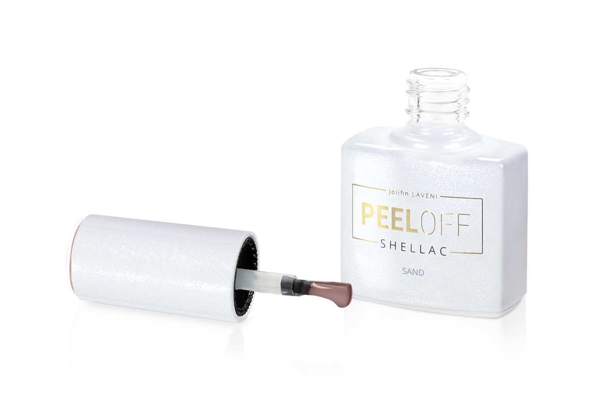 Jolifin LAVENI Shellac PeelOff - sand 10ml