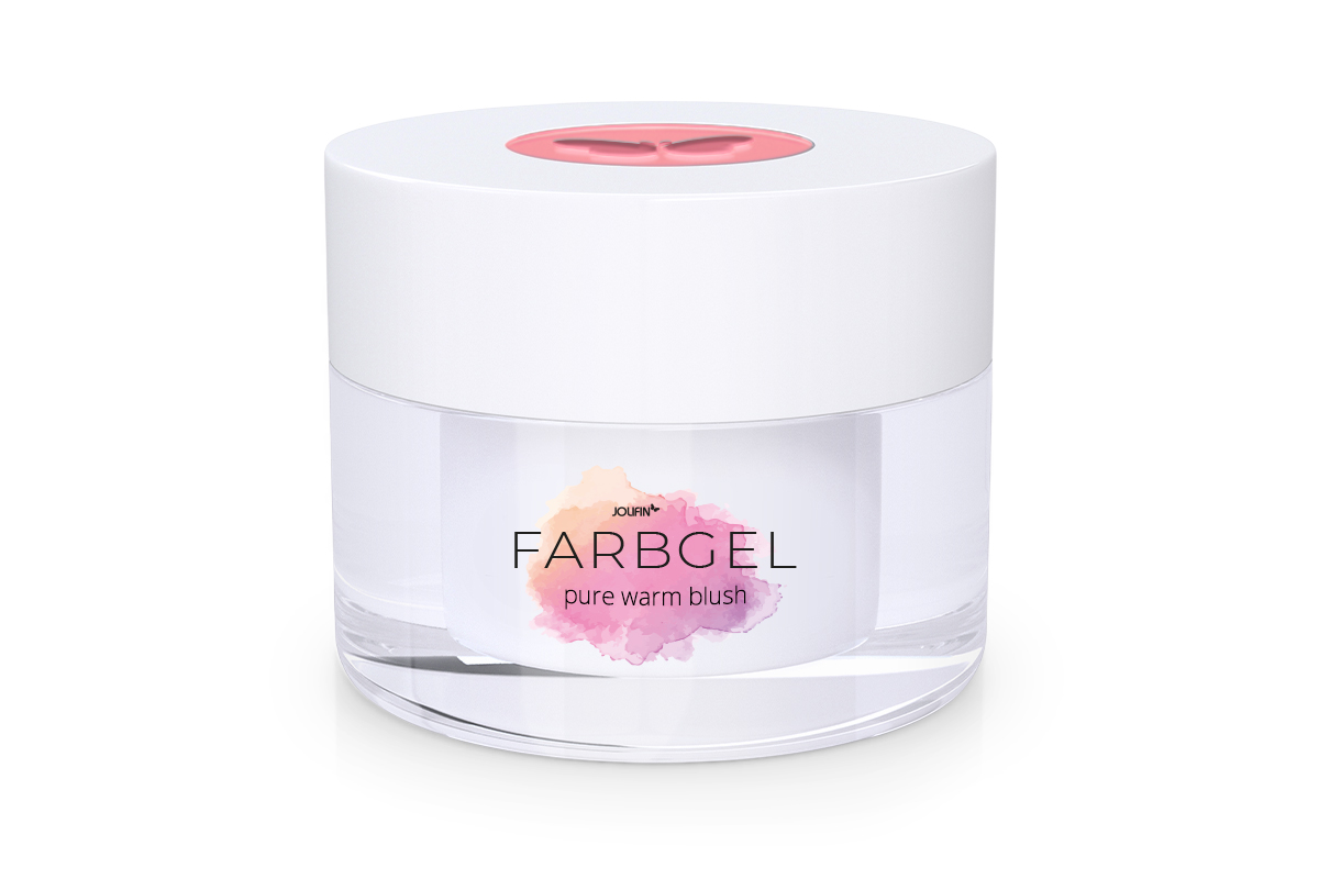 Jolifin Farbgel pure warm blush 5ml