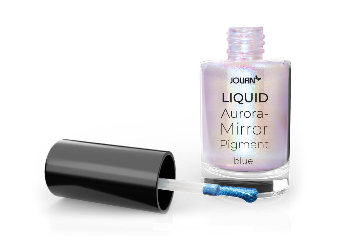 Jolifin Liquid Aurora-Mirror Pigment - blue 6ml 