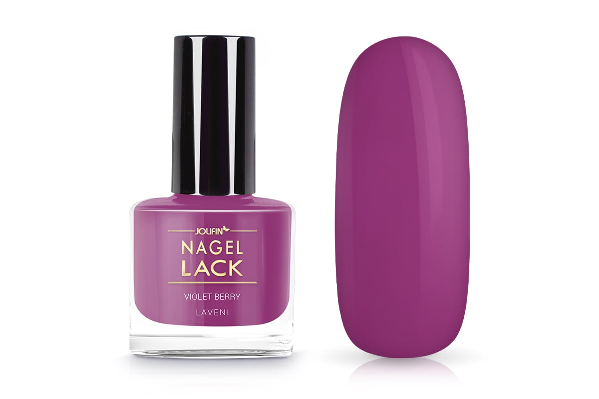 Jolifin LAVENI Nail Polish - violet berry 9ml