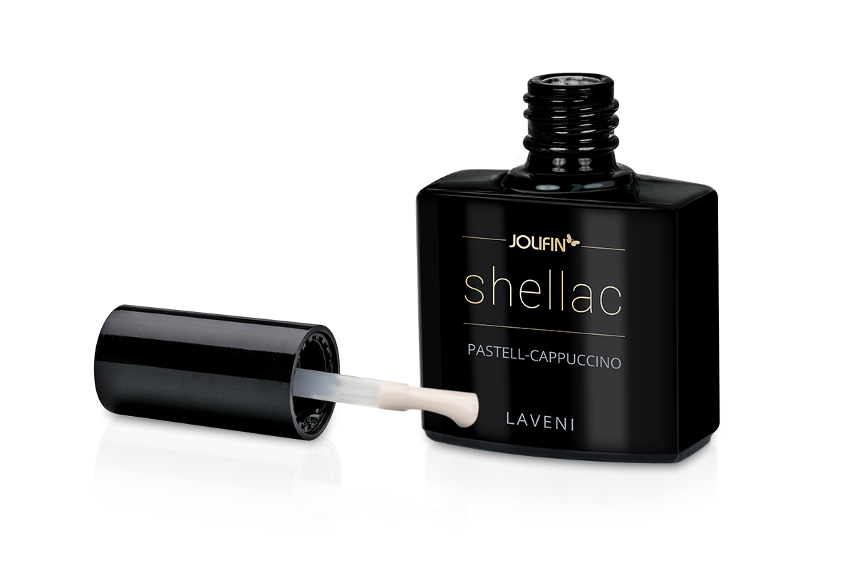 Jolifin LAVENI Shellac - pastel cappuccino 10ml