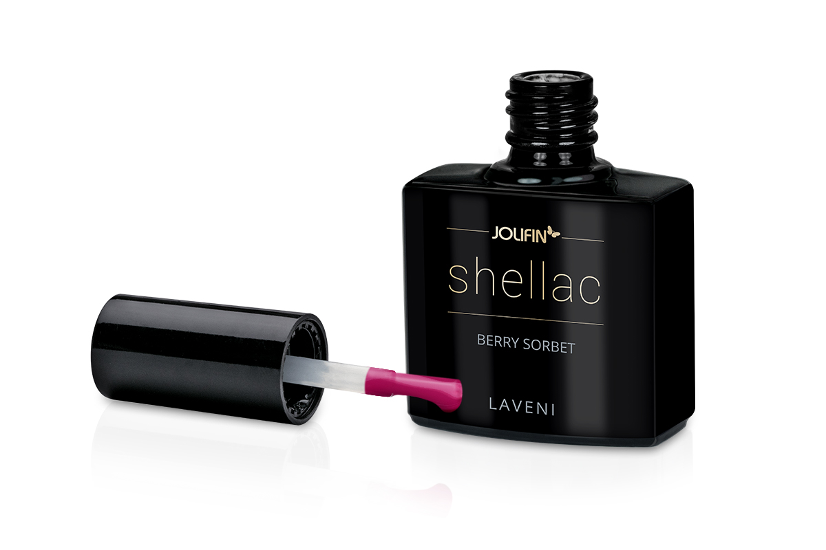 Jolifin LAVENI Shellac - berry sorbet 10ml