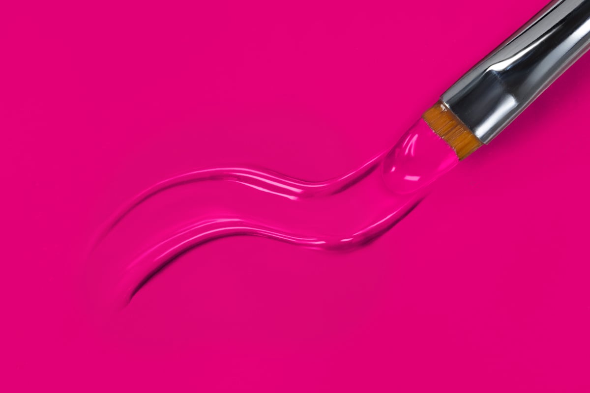 Jolifin LAVENI PRO colour gel - hot magenta-pink 5ml