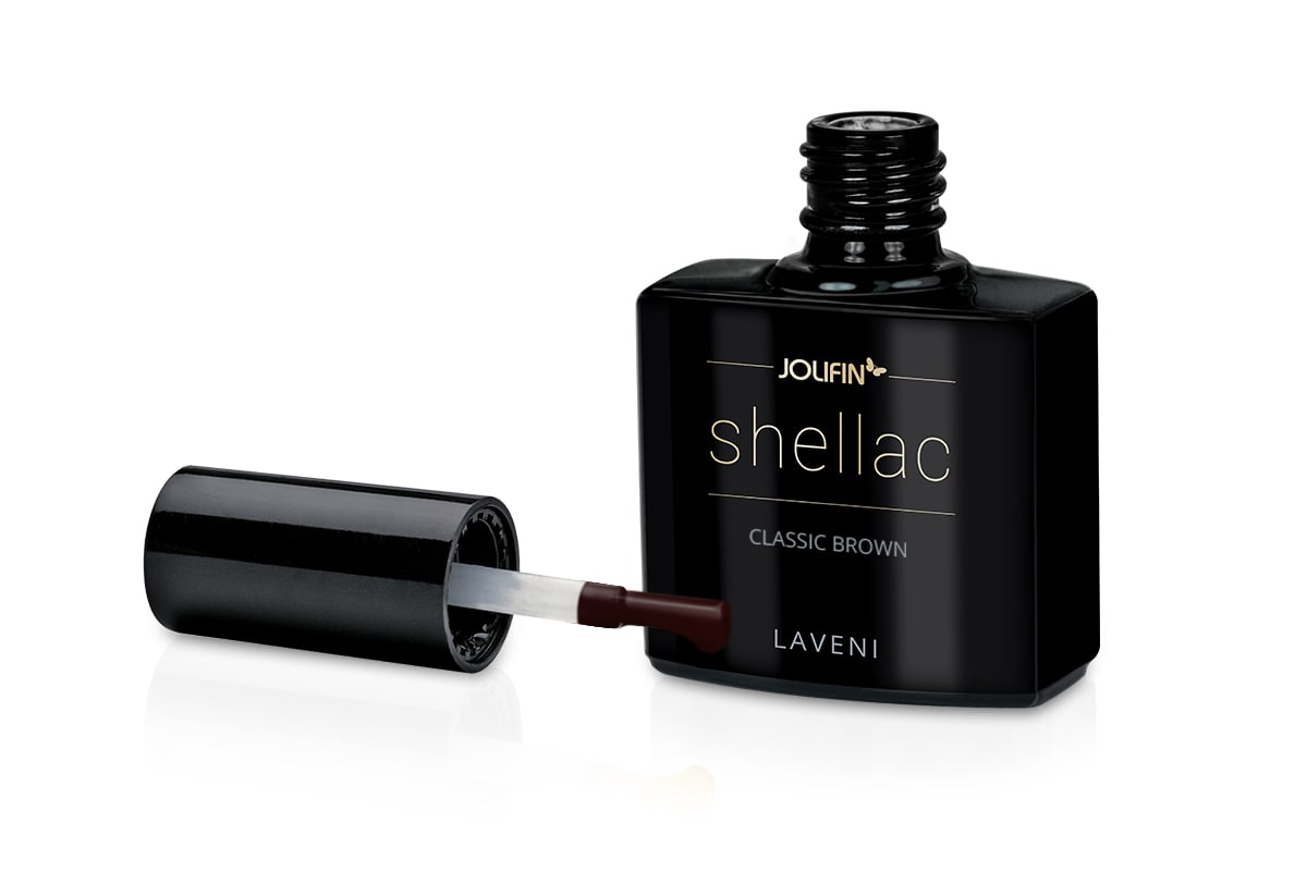 Jolfin LAVENI Shellac - classic brown 10ml