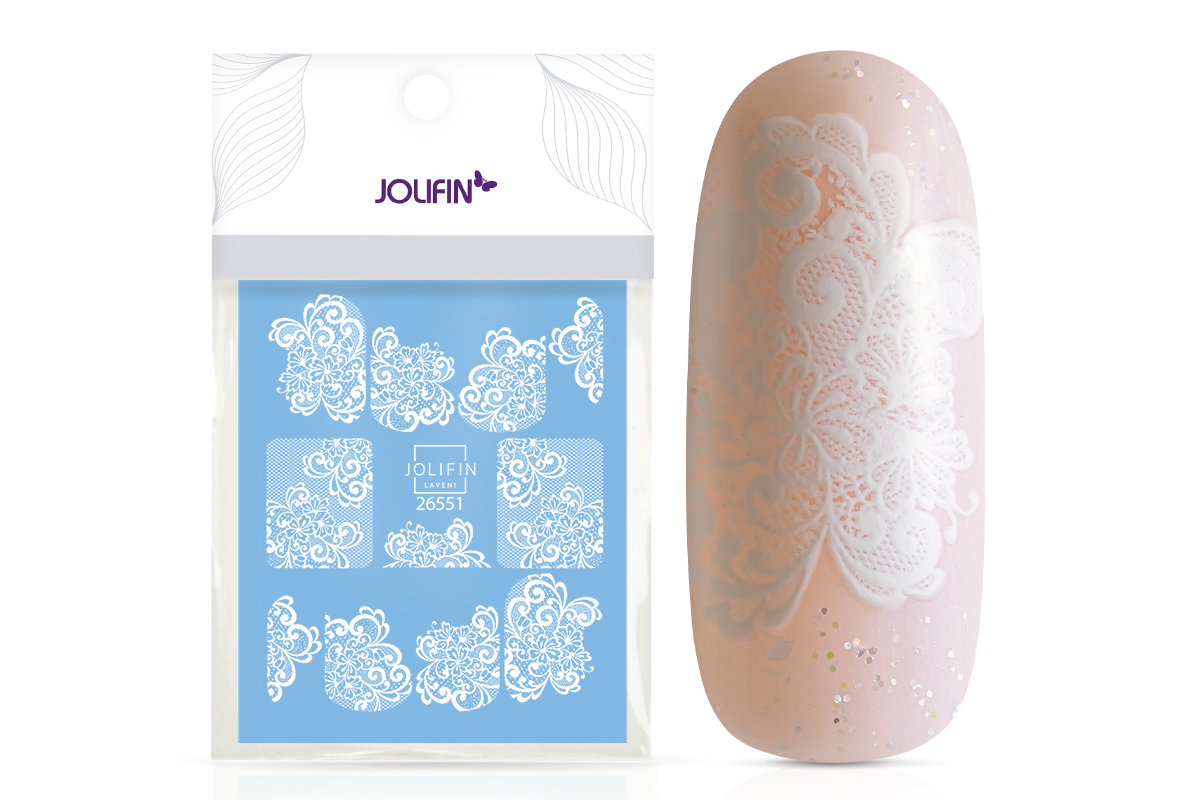 Jolifin LAVENI White Elegance Tattoo - Nr. 34