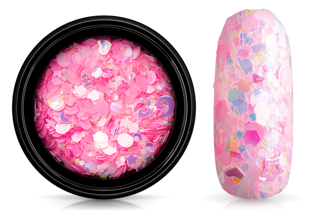 Jolifin Fancy Glittermix - pink