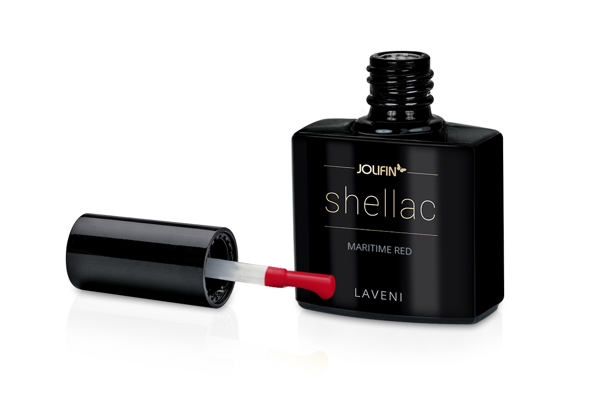 Jolifin LAVENI Shellac - maritime red 10ml