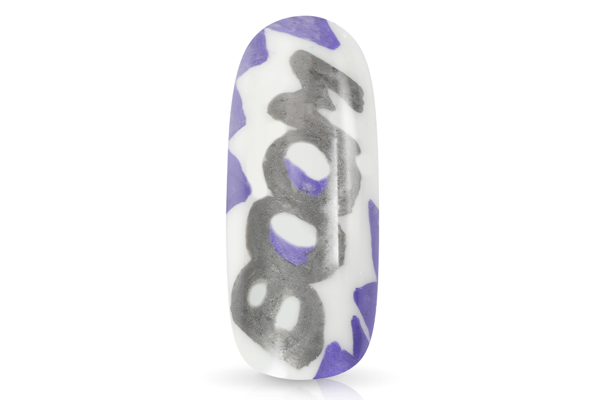 Jolifin LAVENI 3D Nail Art Pen - anthracite metallic