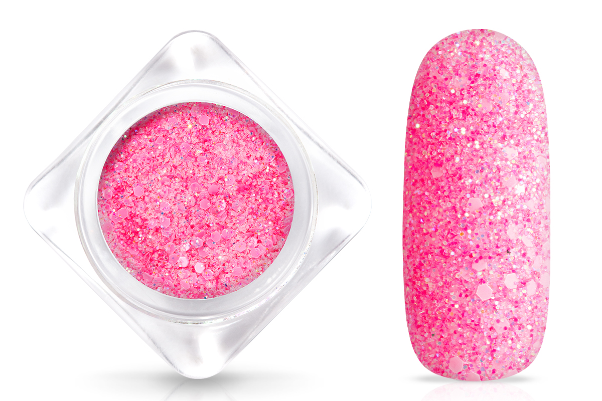 Jolifin Nightshine Illusion Glitter - sweet pink