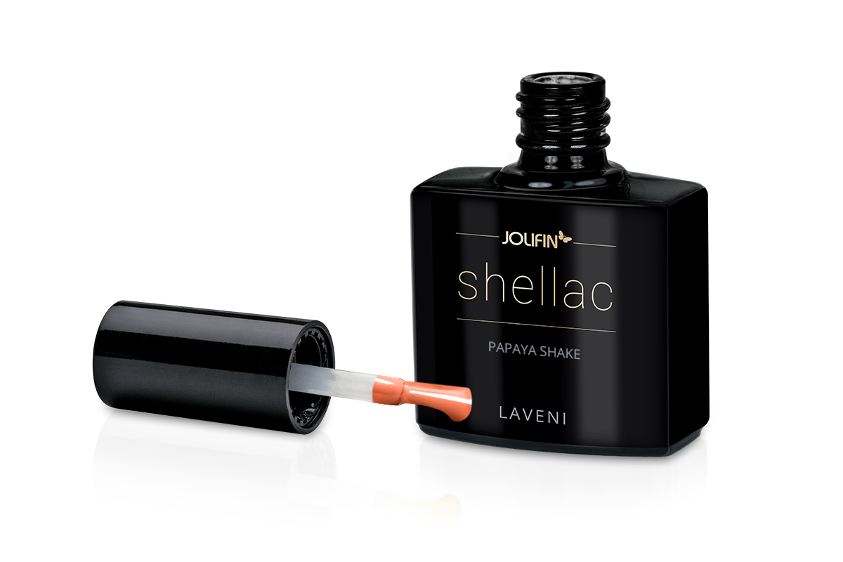 Jolifin LAVENI Shellac - papaya shake 10ml