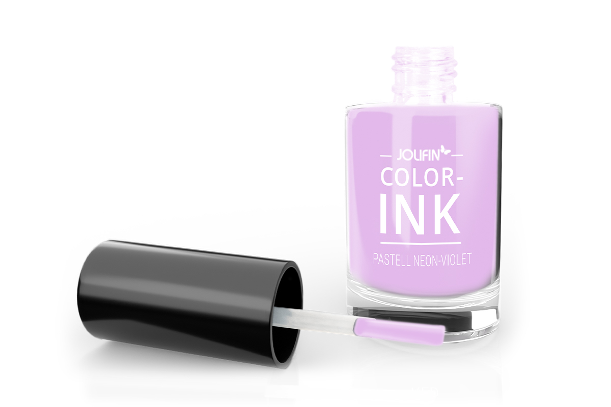 Jolifin Colour-Ink - pastel neon-violet 5ml