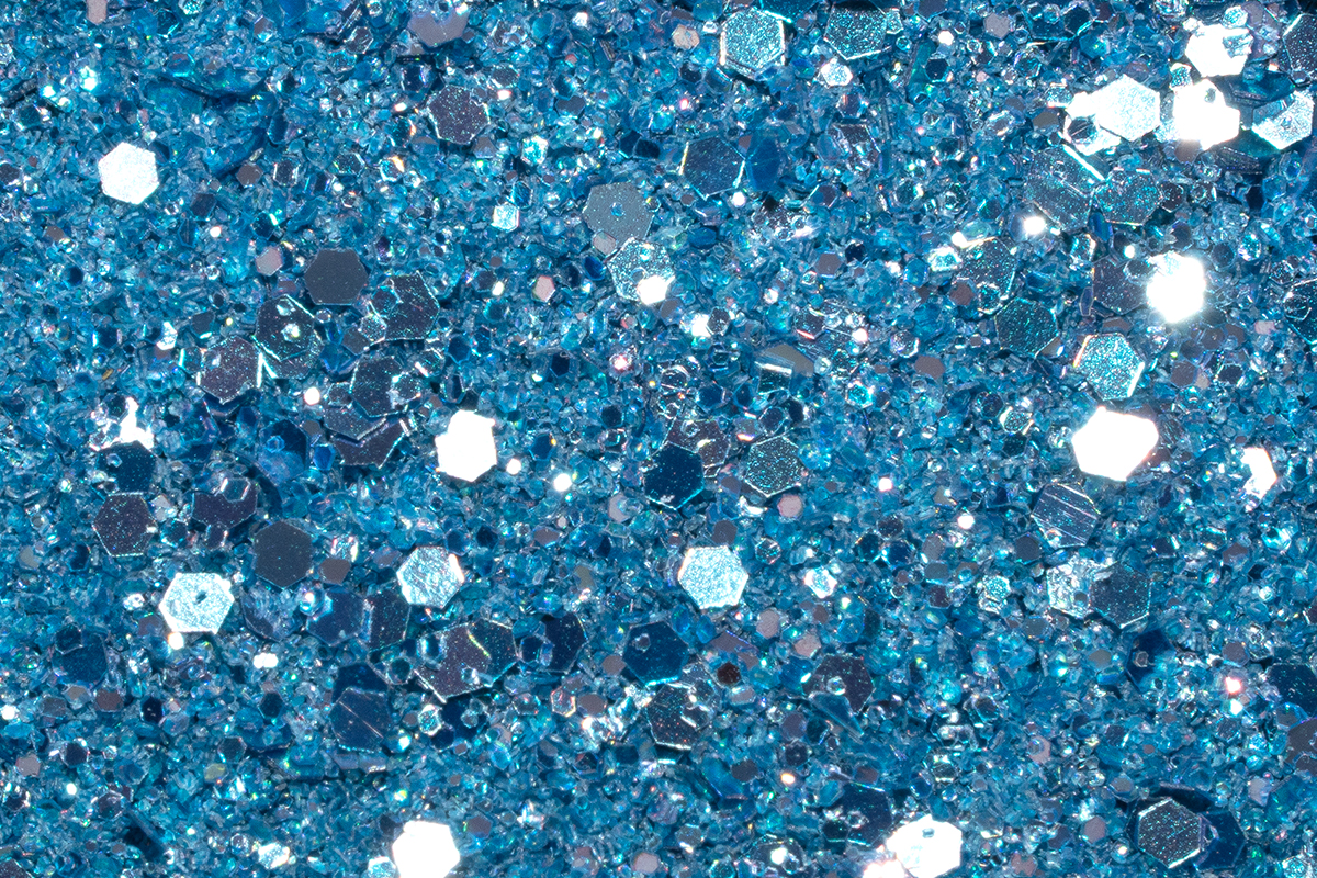 Jolifin LAVENI Sparkle Glitter - ice blue