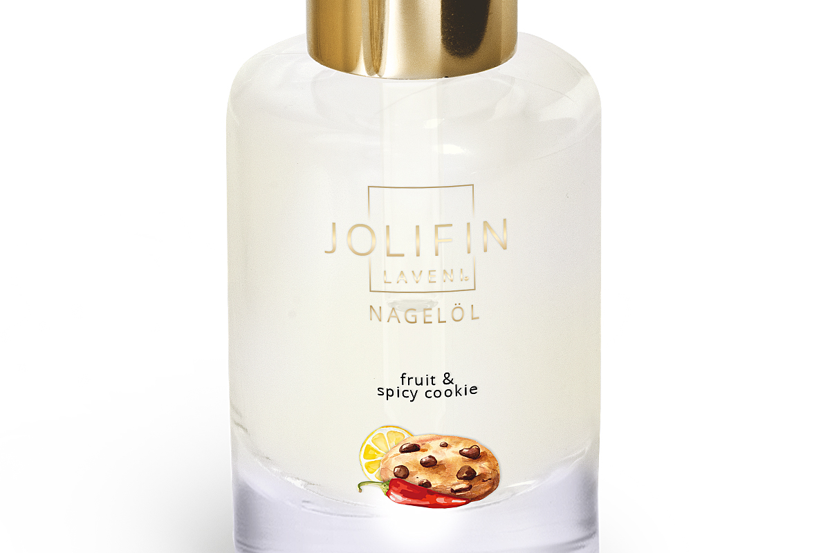 Jolifin LAVENI Nail Oil - Fruity & Spicy Cookie 10ml