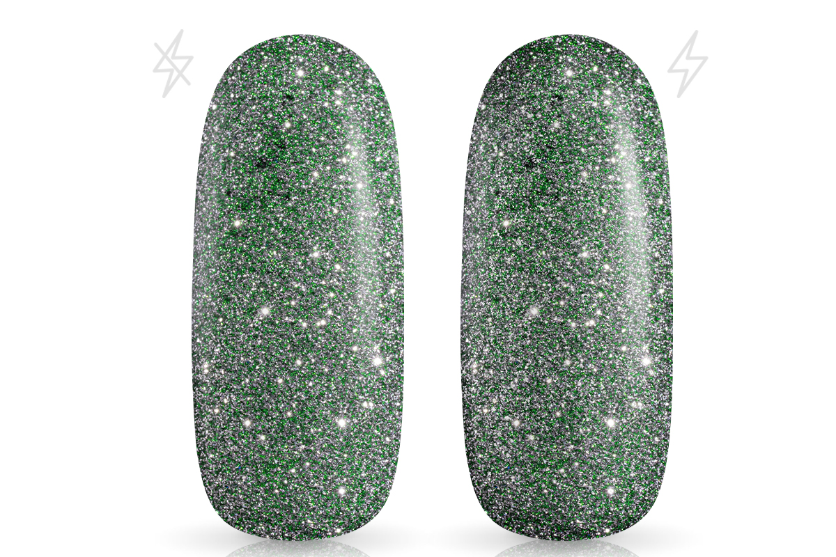 Jolifin LAVENI FlashOn glitter powder - green