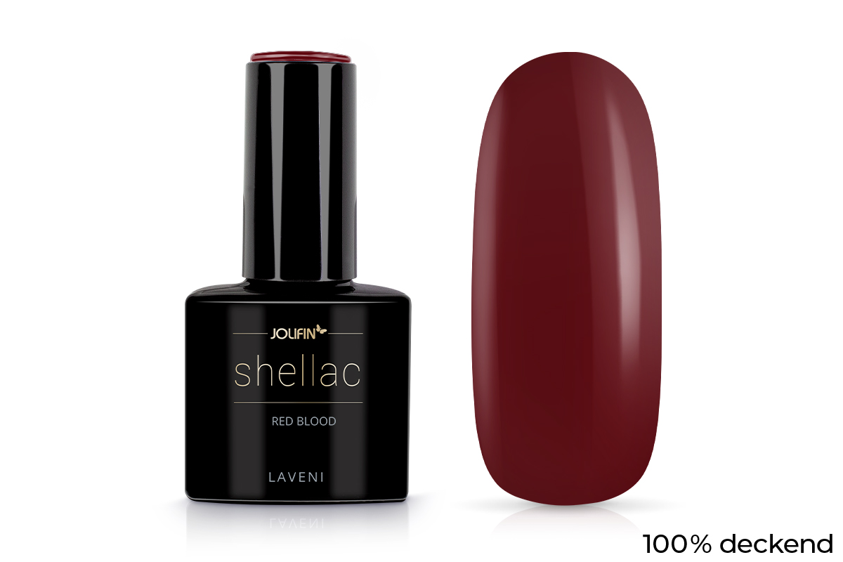 Jolifin LAVENI Shellac - red blood 10ml