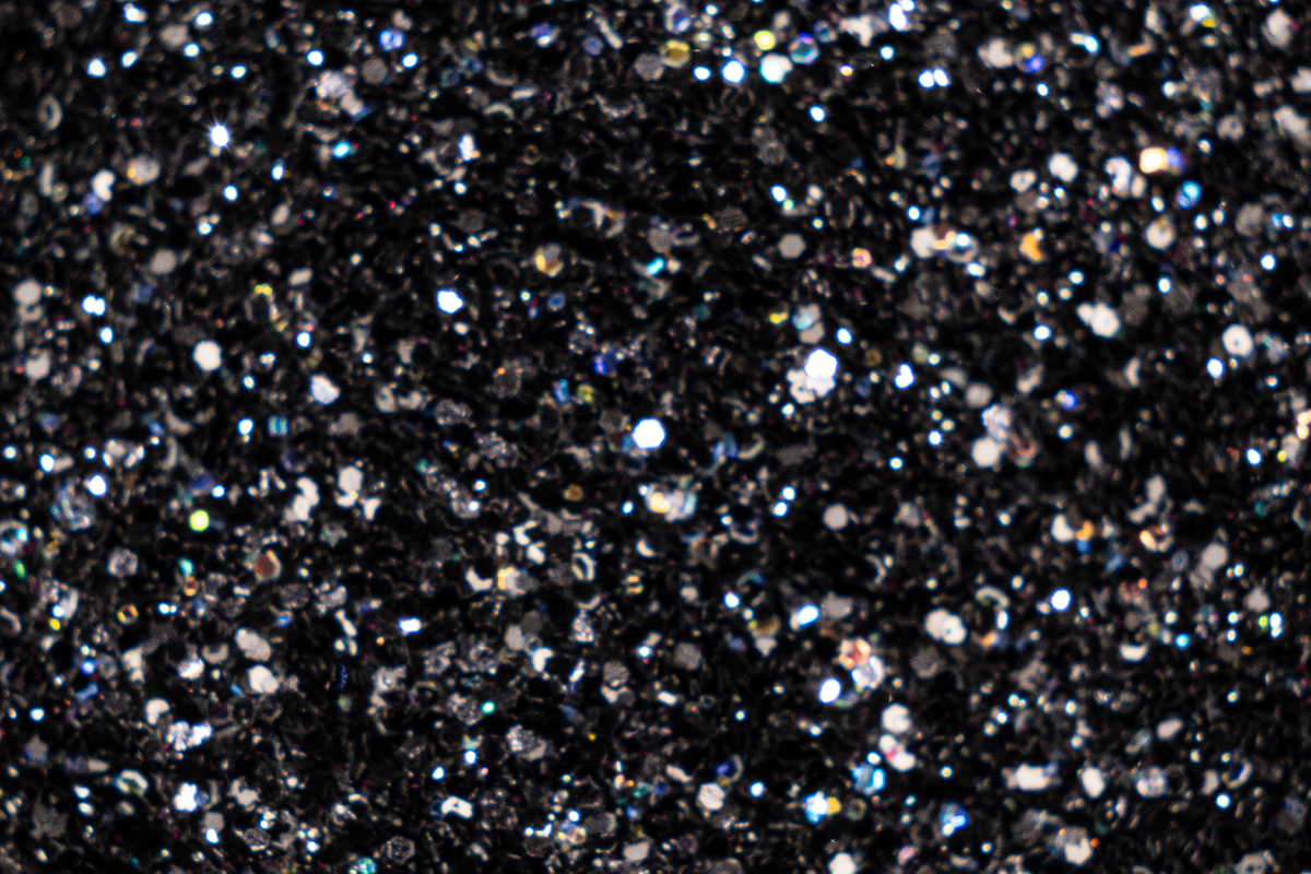 Jolifin LAVENI FlashOn glitter powder - black galaxy