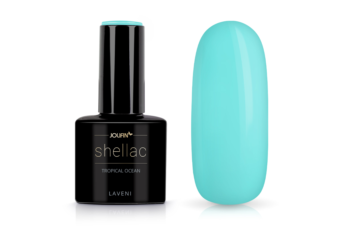 Jolifin LAVENI Shellac - tropical ocean 10ml