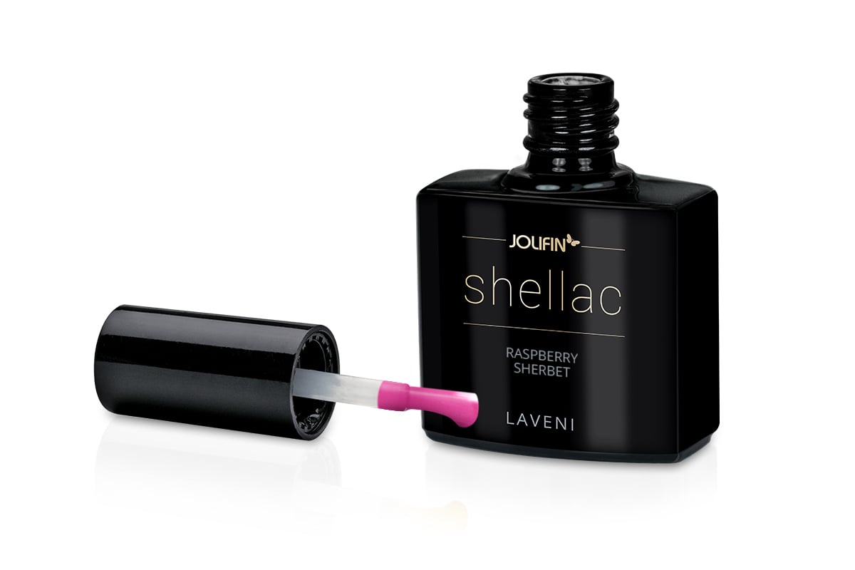 Jolifin LAVENI Shellac - raspberry sherbet 10ml