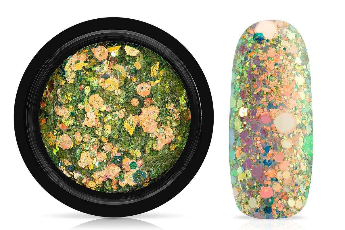 Jolifin LAVENI Mermaid Glitter - mojito mint