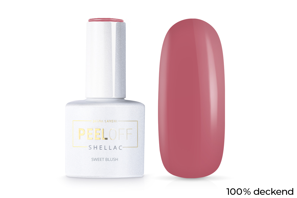 Jolifin LAVENI Shellac PeelOff - sweet blush 10ml