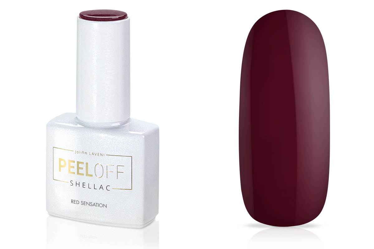 Jolifin LAVENI Shellac PeelOff - red sensation 10ml