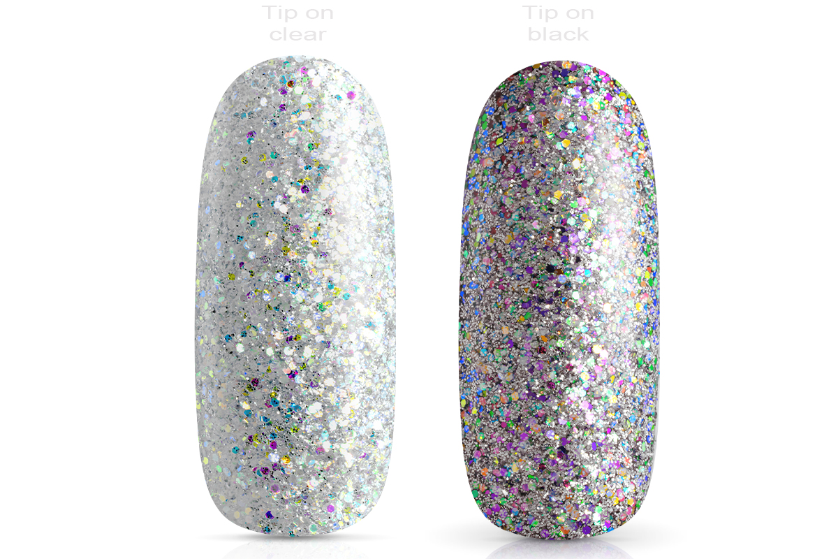 Jolifin Glitterpuder - fairy silver