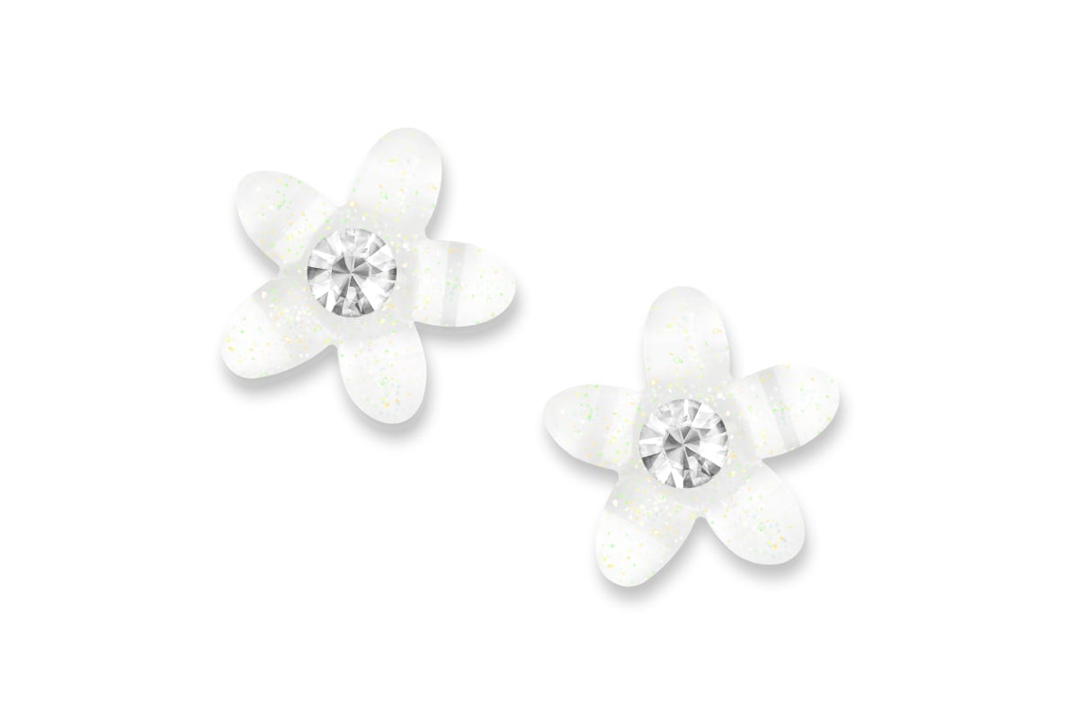 Jolifin Overlay Flower white