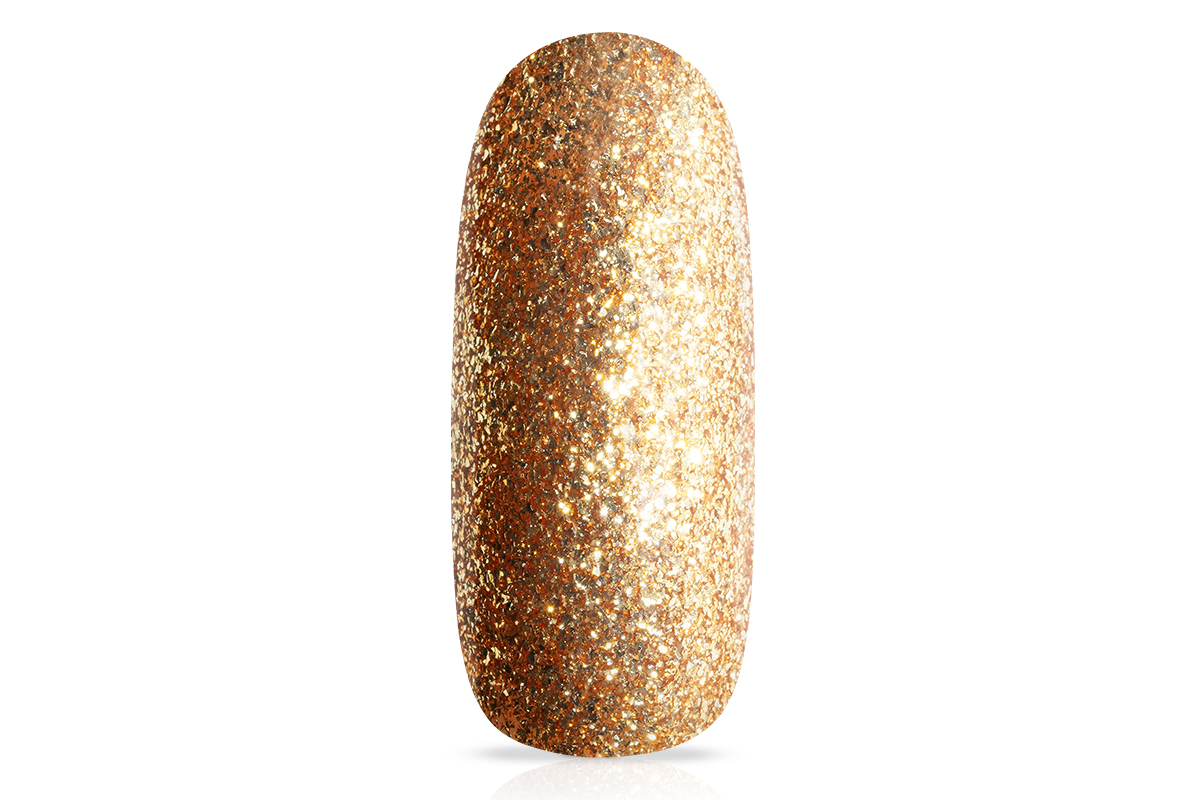 Jolifin LAVENI Shellac - golden Glitter 10ml