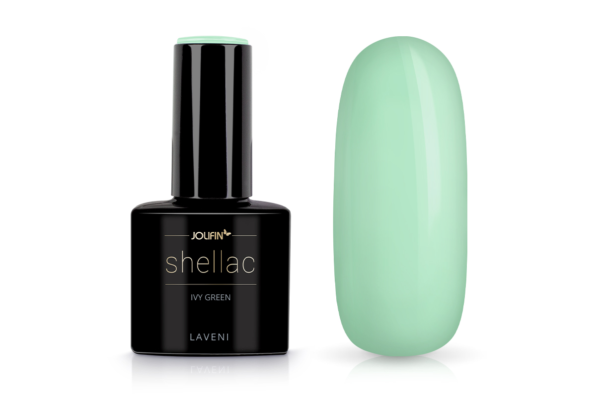 Jolifin LAVENI Shellac - ivy green 10ml