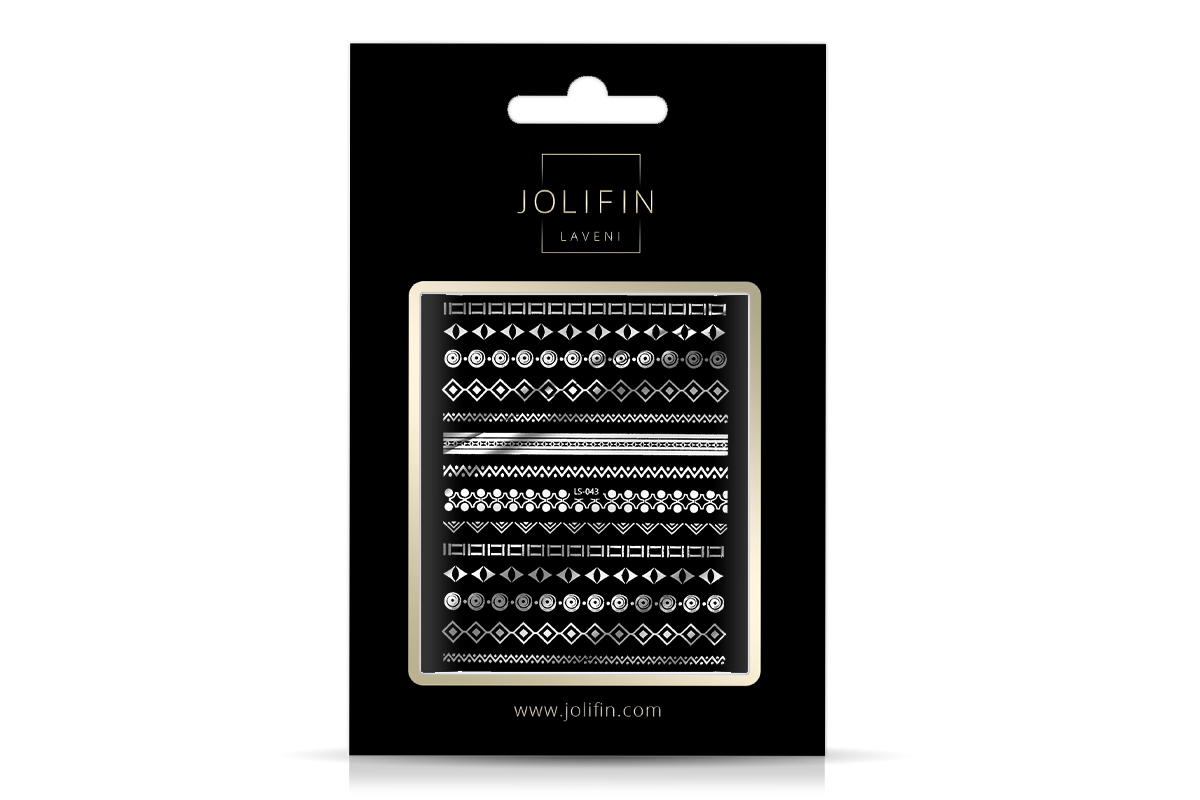 Jolifin LAVENI XL Sticker - Silver 34