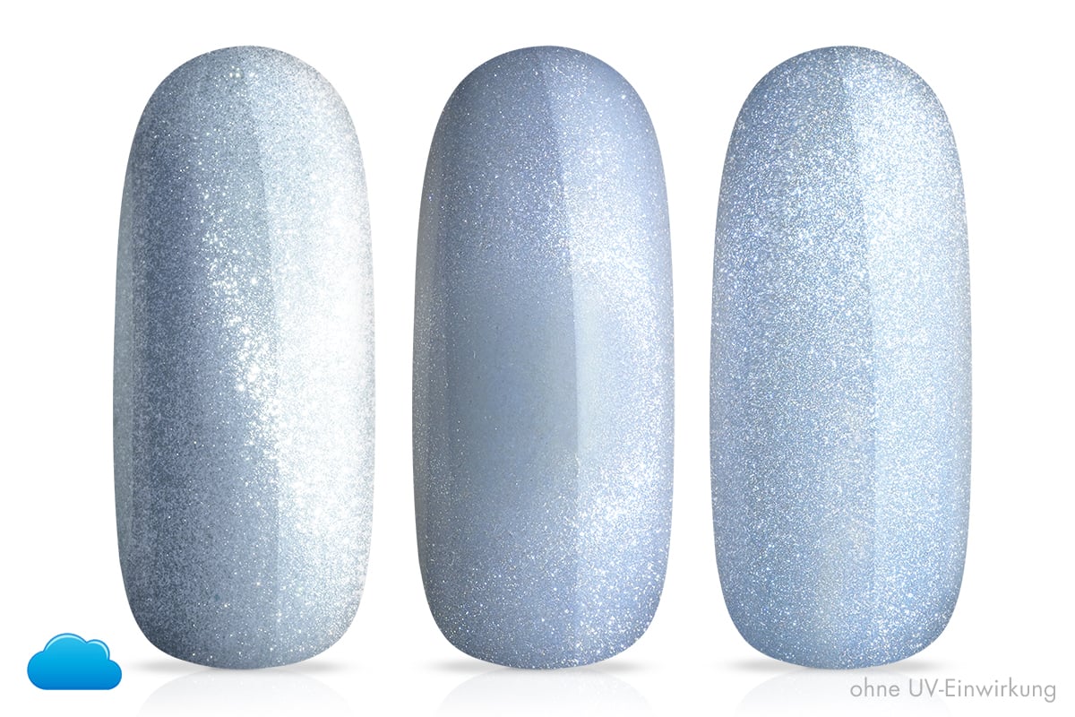 Jolifin LAVENI Shellac - Solar Cat-Eye icy-berry 10ml