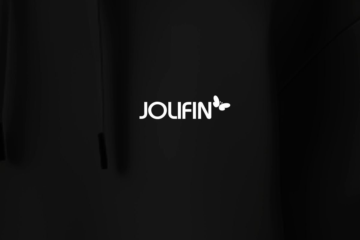 Jolifin Pullover Hoodie Black - Size M