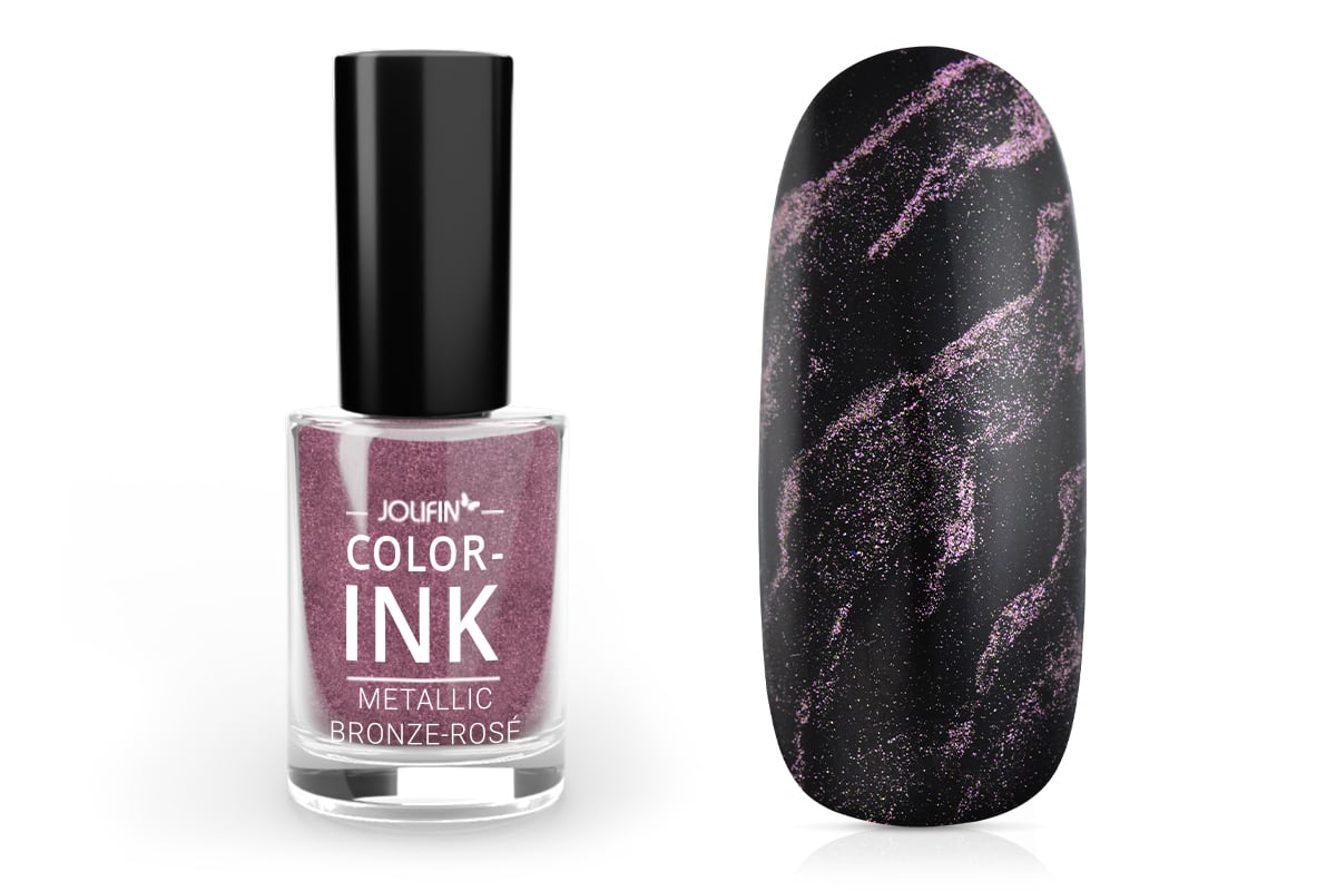 Jolifin Color-Ink - metallic bronze-rosé 5ml