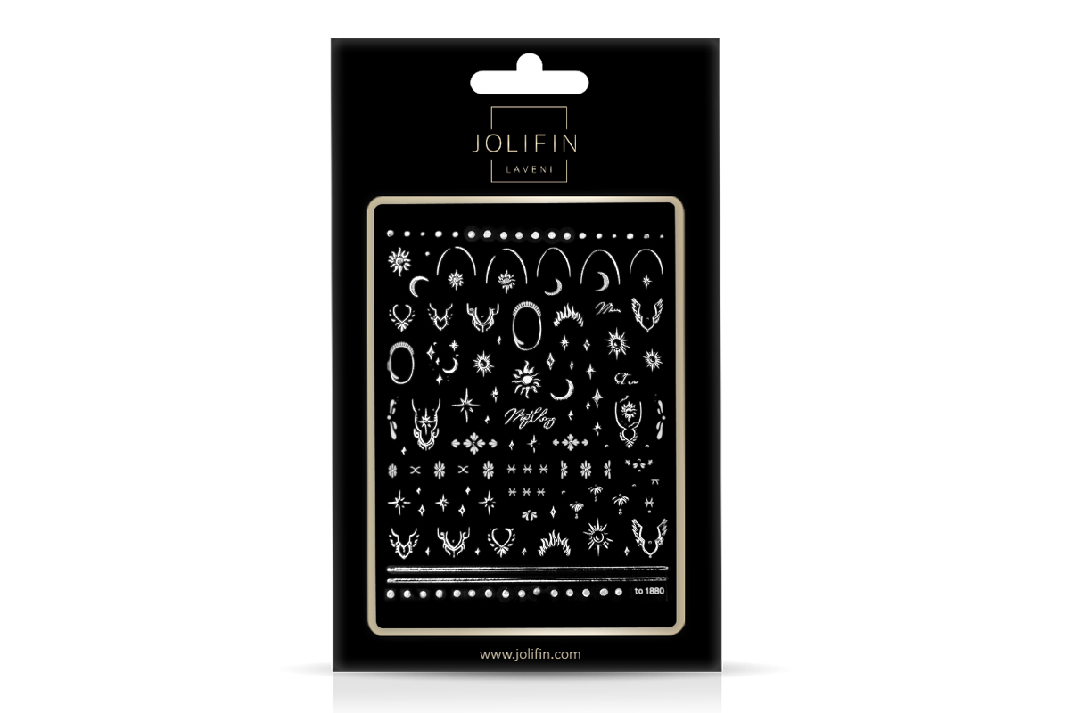 Jolifin LAVENI XL Sticker - Silver No. 29