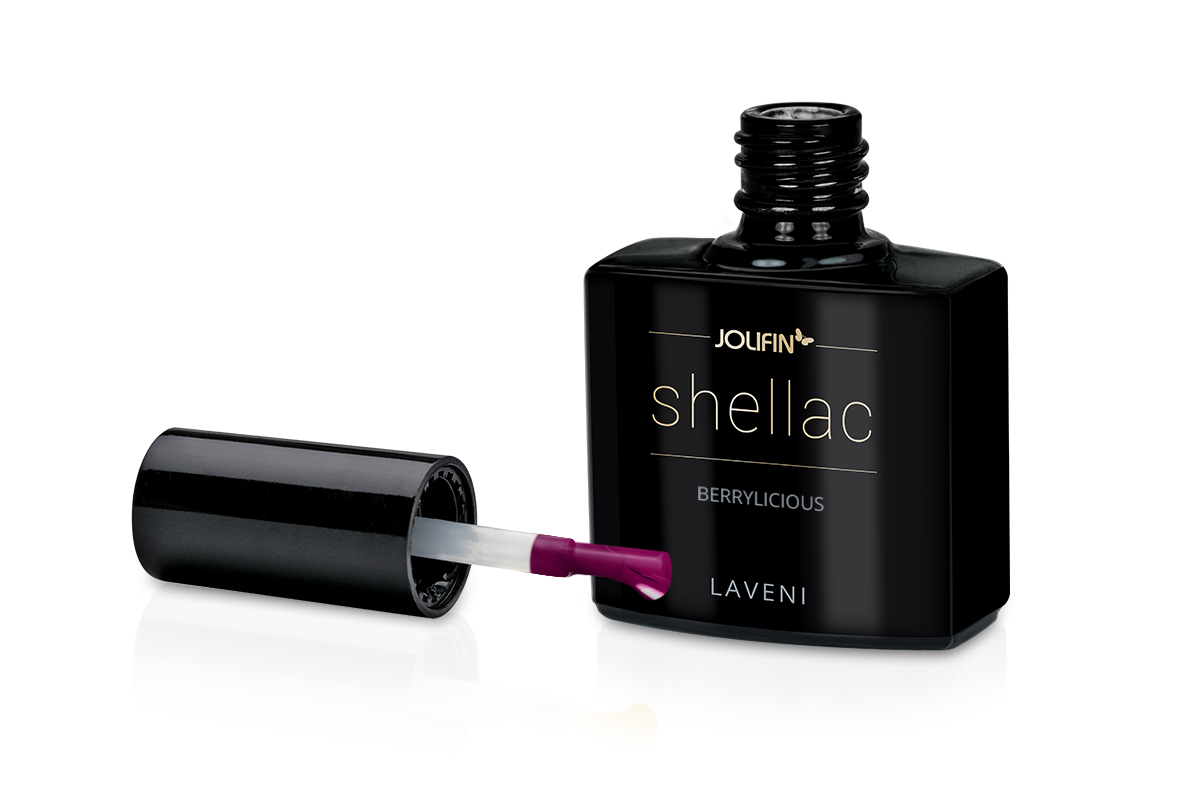 Jolifin LAVENI Shellac - berrylicious 10ml