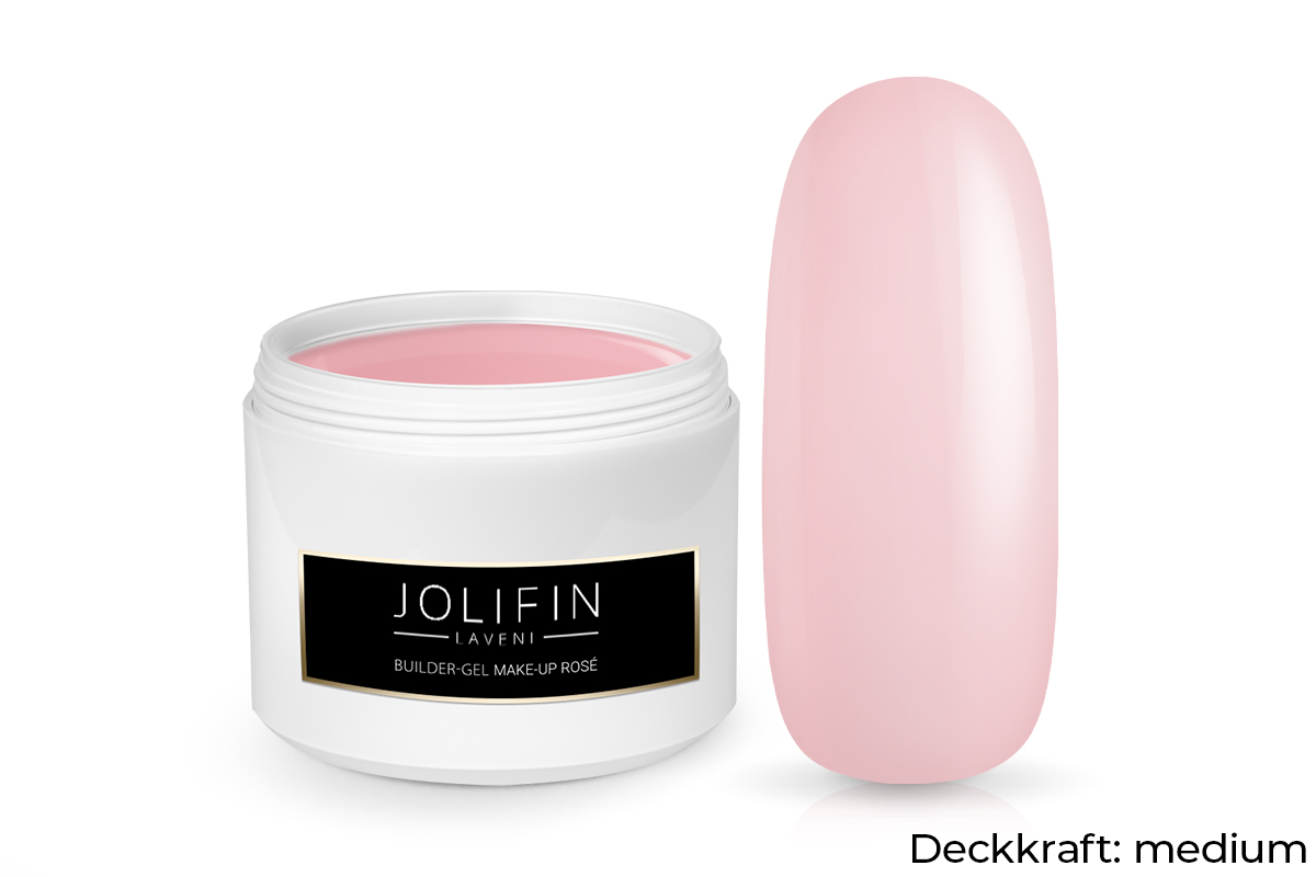 Jolifin LAVENI Refill - Builder-Gel Make-Up rosé 250ml