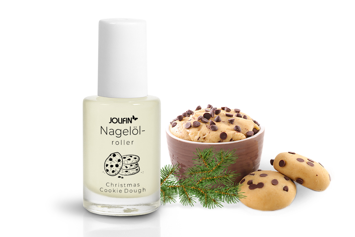 Jolifin Nail Oil Roller Christmas - Cookie Dough 6ml 