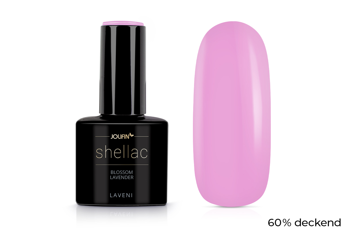 Jolifin LAVENI Shellac - blossom lavender 10ml