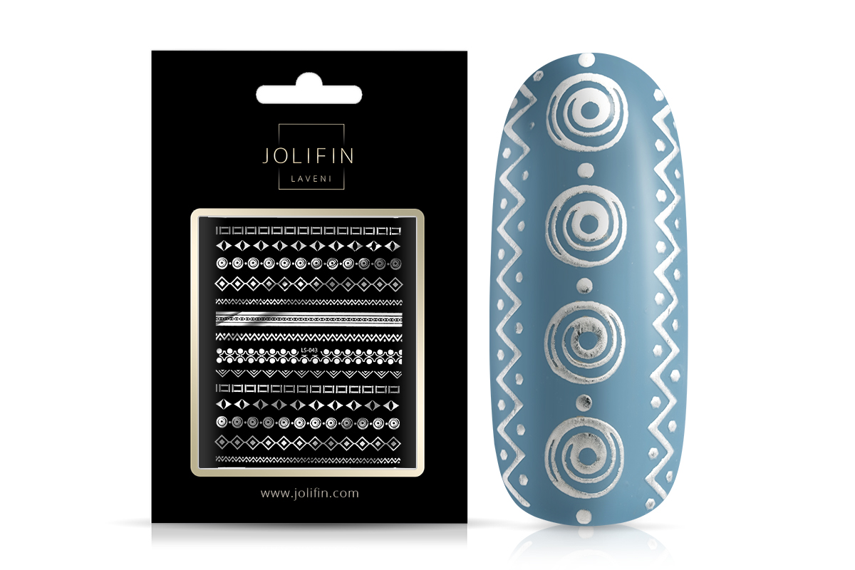 Jolifin LAVENI XL Sticker - Silver 34