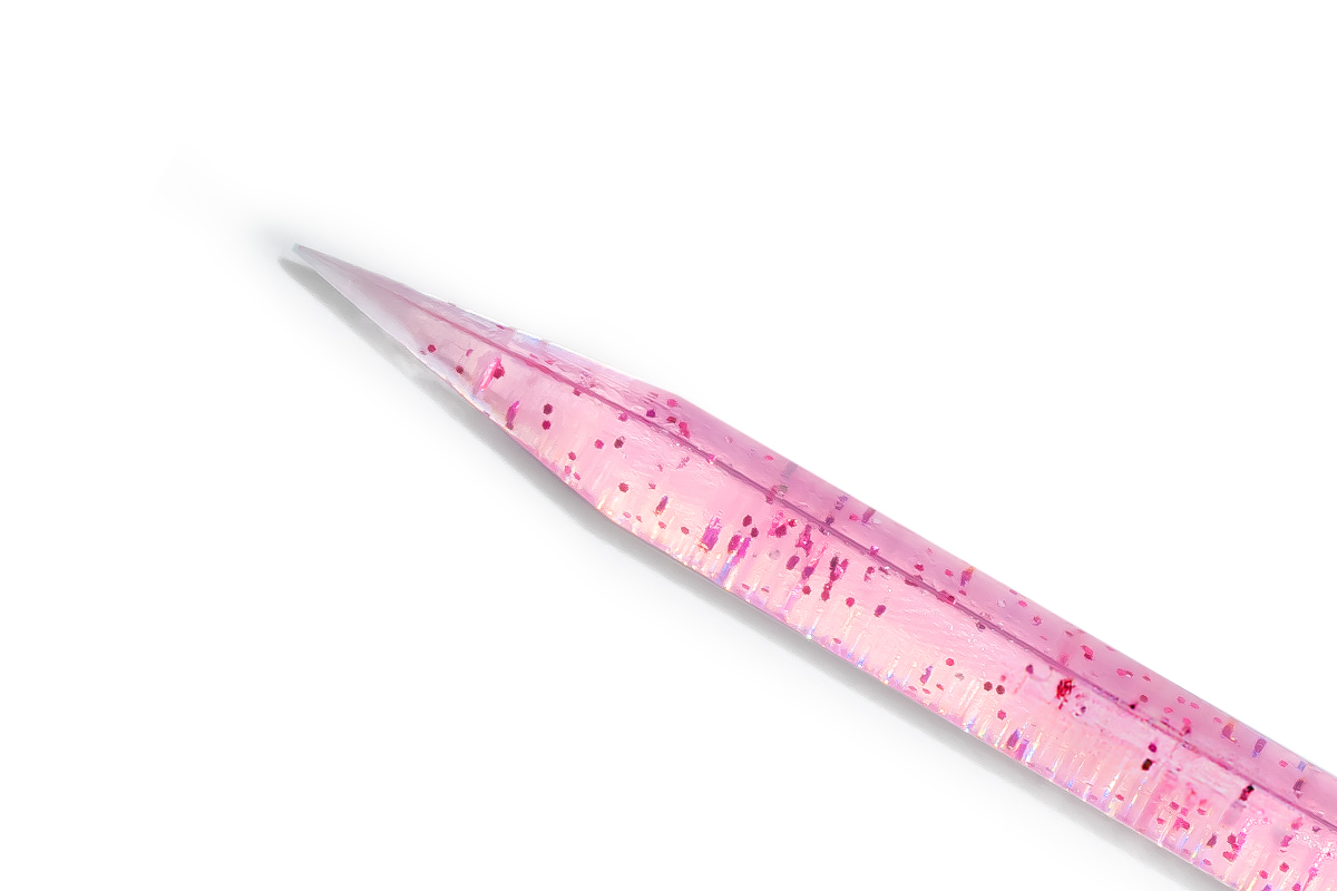 Jolifin manicure sticks - set of 10 pink glitter